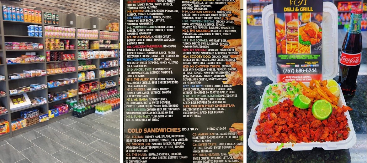 VA Deli & Grill Menu